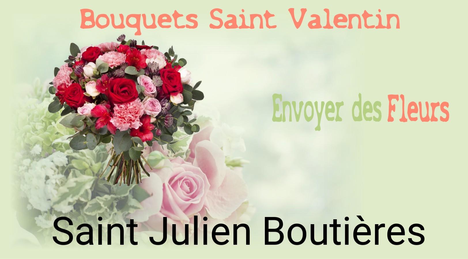 Roses de Saint-Valentin livrées à Saint-Julien-Boutières